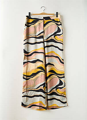 Pantalon evazat maro VILA femeie