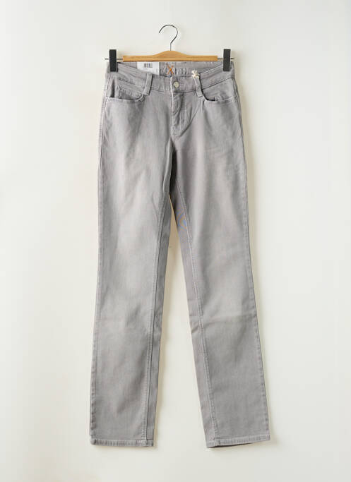 Blugi cu croială dreaptă gri MAC femeie