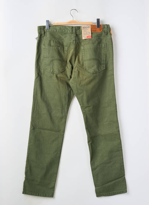 Blugi cu croială dreaptă verde EDC bărbat