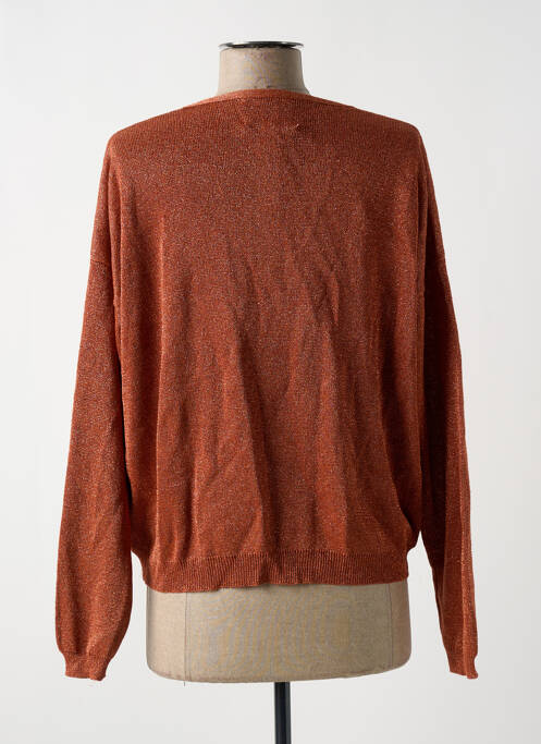 Vestă cu mâneci lungi portocaliu BELLITA femme