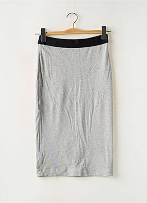 Fustă midi gri GUESS femeie