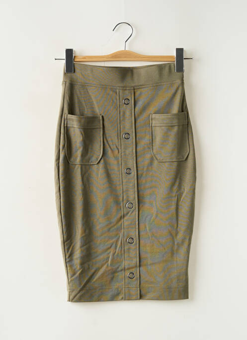 Fustă midi verde GUESS femeie