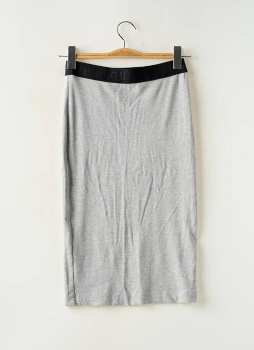 Fustă midi gri GUESS femeie