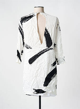 Rochie scurtă alb MANGO femeie