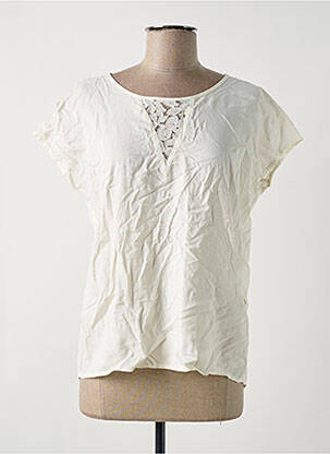 Tricou bej VERO MODA femeie