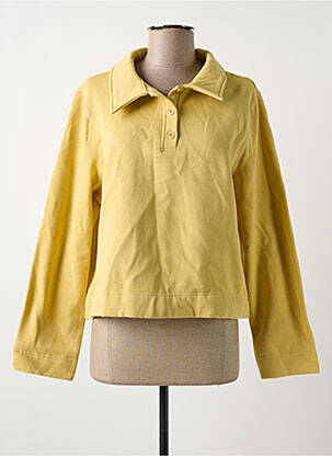 Polo galben OBJECT femeie