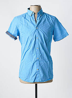 Cămașă cu mâneci scurte albastru TOM TAILOR bărbat