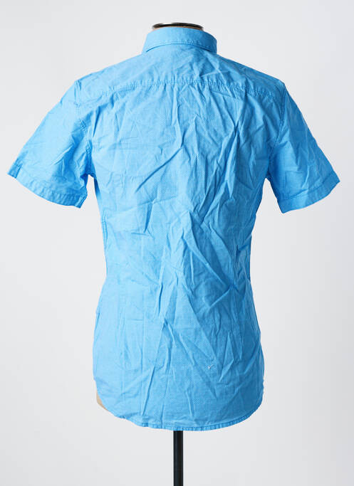 Cămașă cu mâneci scurte albastru TOM TAILOR bărbat