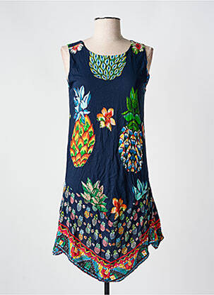 Rochie scurtă albastru DESIGUAL femeie