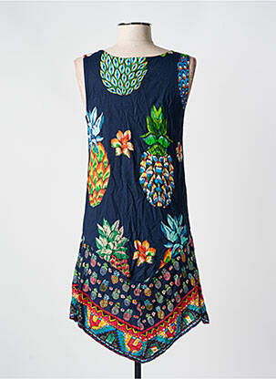 Rochie scurtă albastru DESIGUAL femeie
