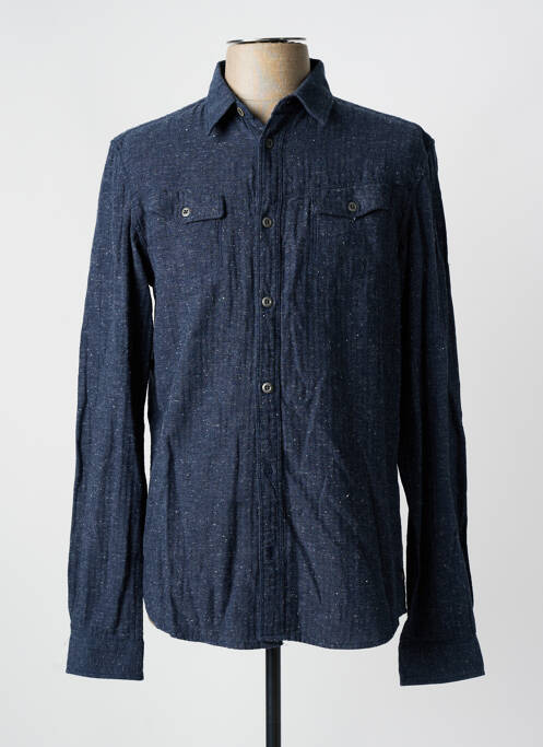 Cămașă cu mâneci lungi albastru PETROL INDUSTRIES bărbat