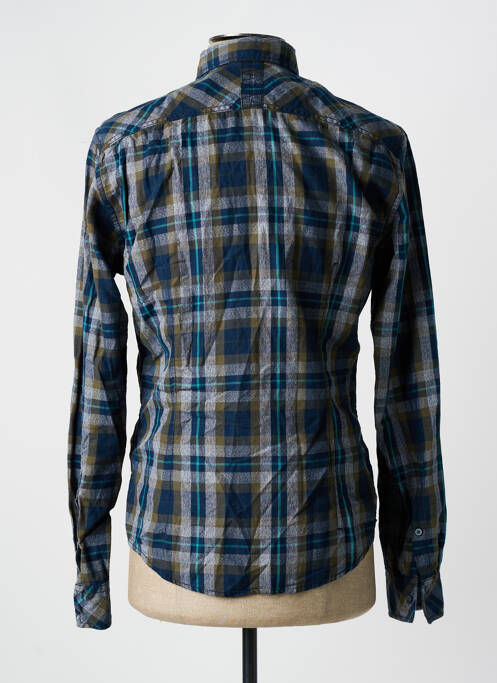 Cămașă cu mâneci lungi albastru EDC bărbat