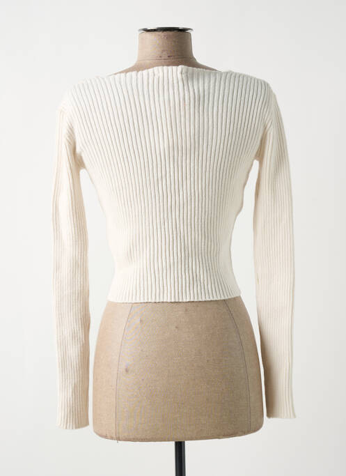 Vestă cu mâneci lungi alb SUBDUED femeie