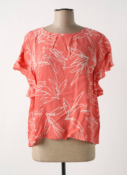 Tricou portocaliu VILA femeie