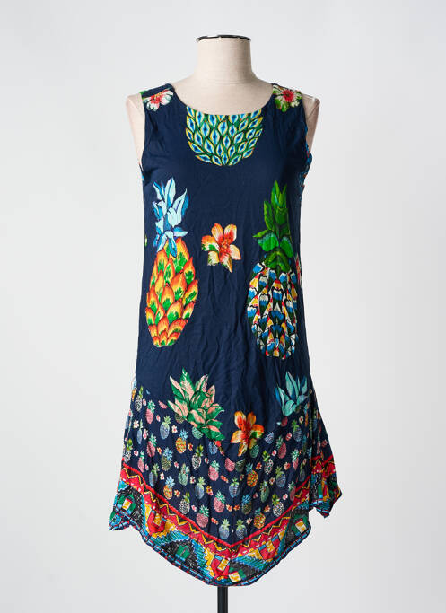 Rochie scurtă albastru DESIGUAL femeie