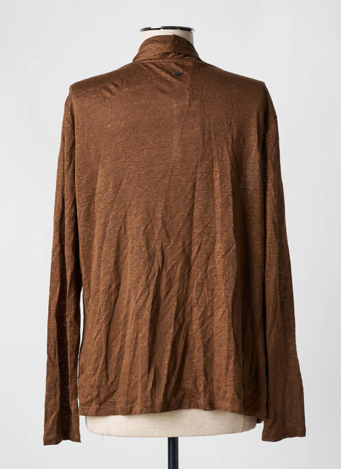 Vestă cu mâneci lungi maro MEXX femeie