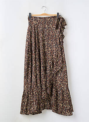 Fustă scurtă maro GUESS femeie