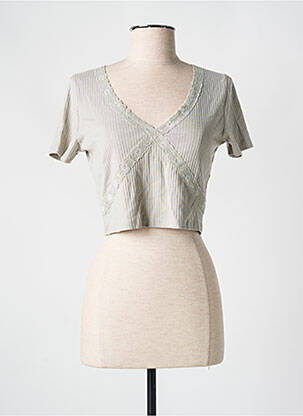 Tricou verde TALLY WEIJL femeie