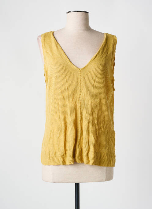 Top galben OBJECT femeie