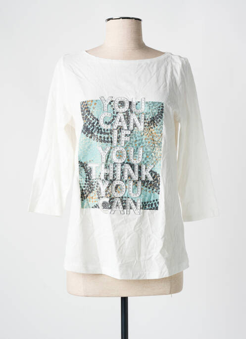 Tricou alb S.OLIVER femeie