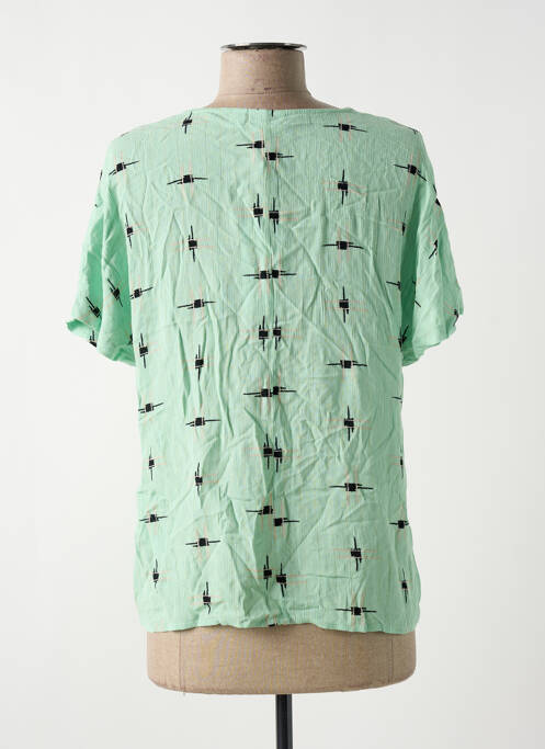 Tricou verde VILA femeie