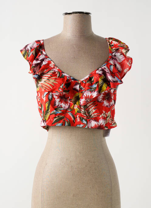 Top roșu GUESS femeie