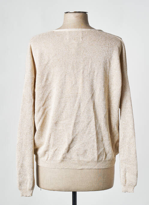 Vestă cu mâneci lungi bej BELLITA femeie