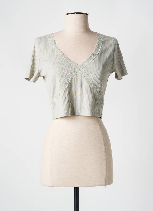 Tricou verde TALLY WEIJL femeie