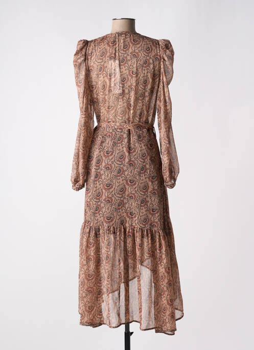 Rochie midi roz MORGAN femeie