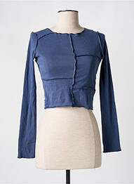 Tricou albastru SUBDUED femme