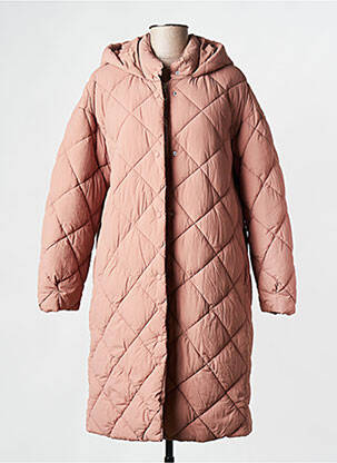 Geacă matlasată roz MANGO femeie