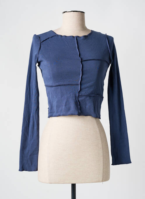 Tricou albastru SUBDUED femme