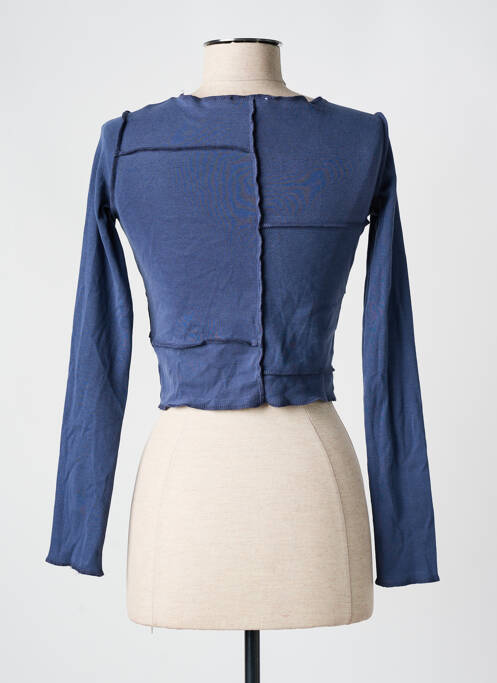 Tricou albastru SUBDUED femme