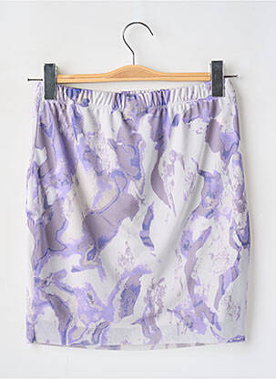 Fustă scurtă violet NOISY MAY femeie
