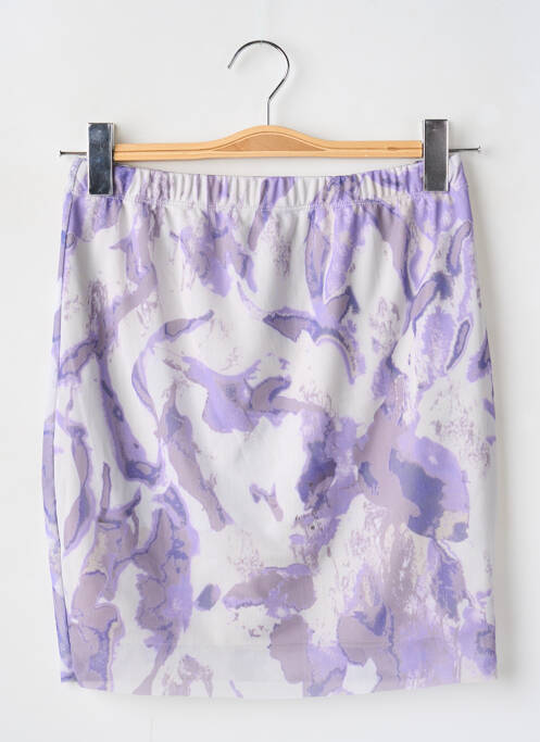 Fustă scurtă violet NOISY MAY femeie