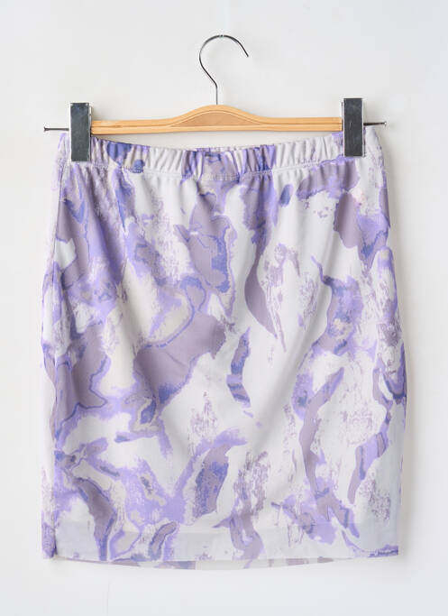 Fustă scurtă violet NOISY MAY femeie