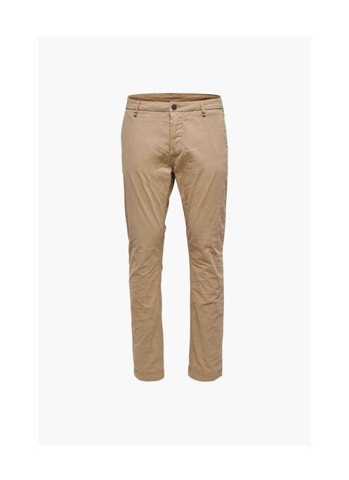 Pantalon chino bej ONLY&SONS bărbat