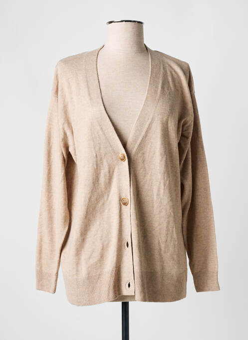 Vestă cu mâneci lungi gri MANGO femeie