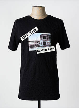 Tricou negru JACK & JONES bărbat