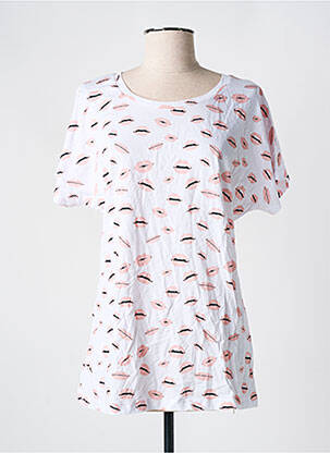 Tricou alb LITTLE FORTUNE femeie