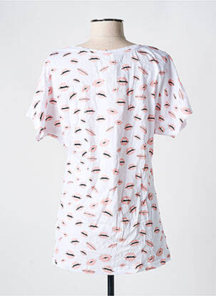 Tricou alb LITTLE FORTUNE femme