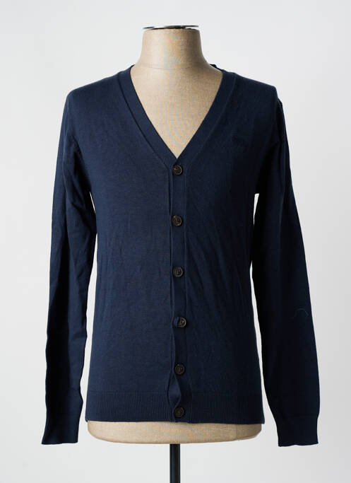 Vestă cu mâneci lungi albastru BRUCE & BUTLER  bărbat