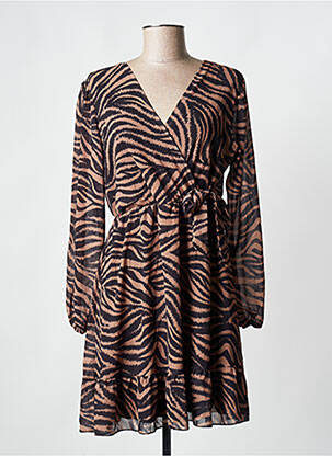 Rochie scurtă maro HAILYS femeie