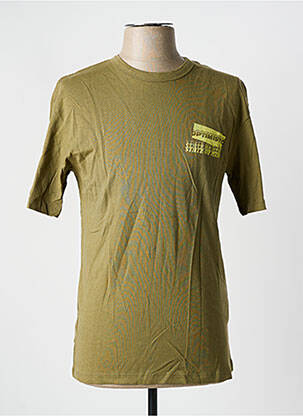 Tricou verde JACK & JONES bărbat