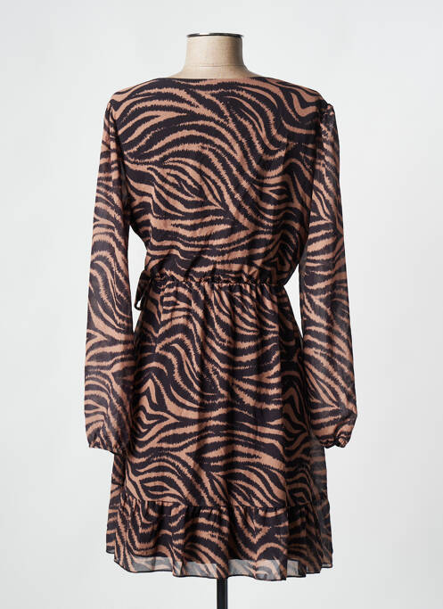 Rochie scurtă maro HAILYS femeie