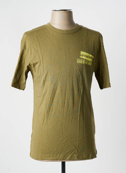 Tricou verde JACK & JONES bărbat