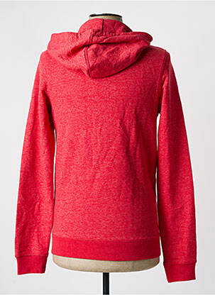 Hanorac cu glugă roșu JACK & JONES bărbat