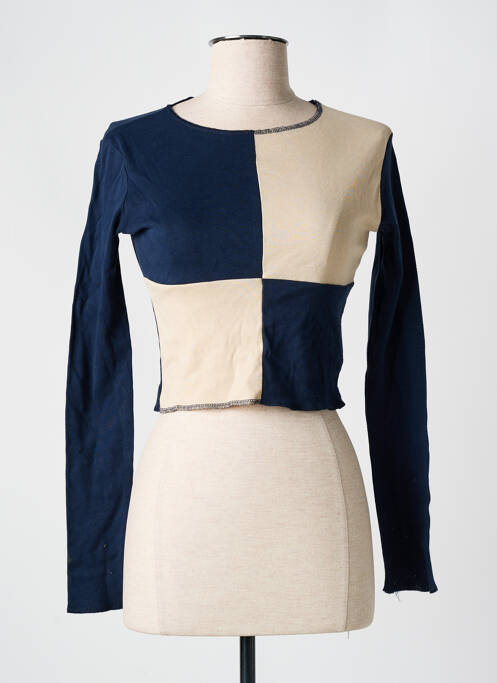 Tricou albastru SUBDUED femeie