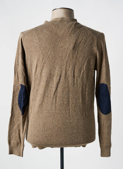 Vestă cu mâneci lungi maro BRUCE & BUTLER  bărbat