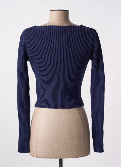 Vestă cu mâneci lungi albastru SUBDUED femeie